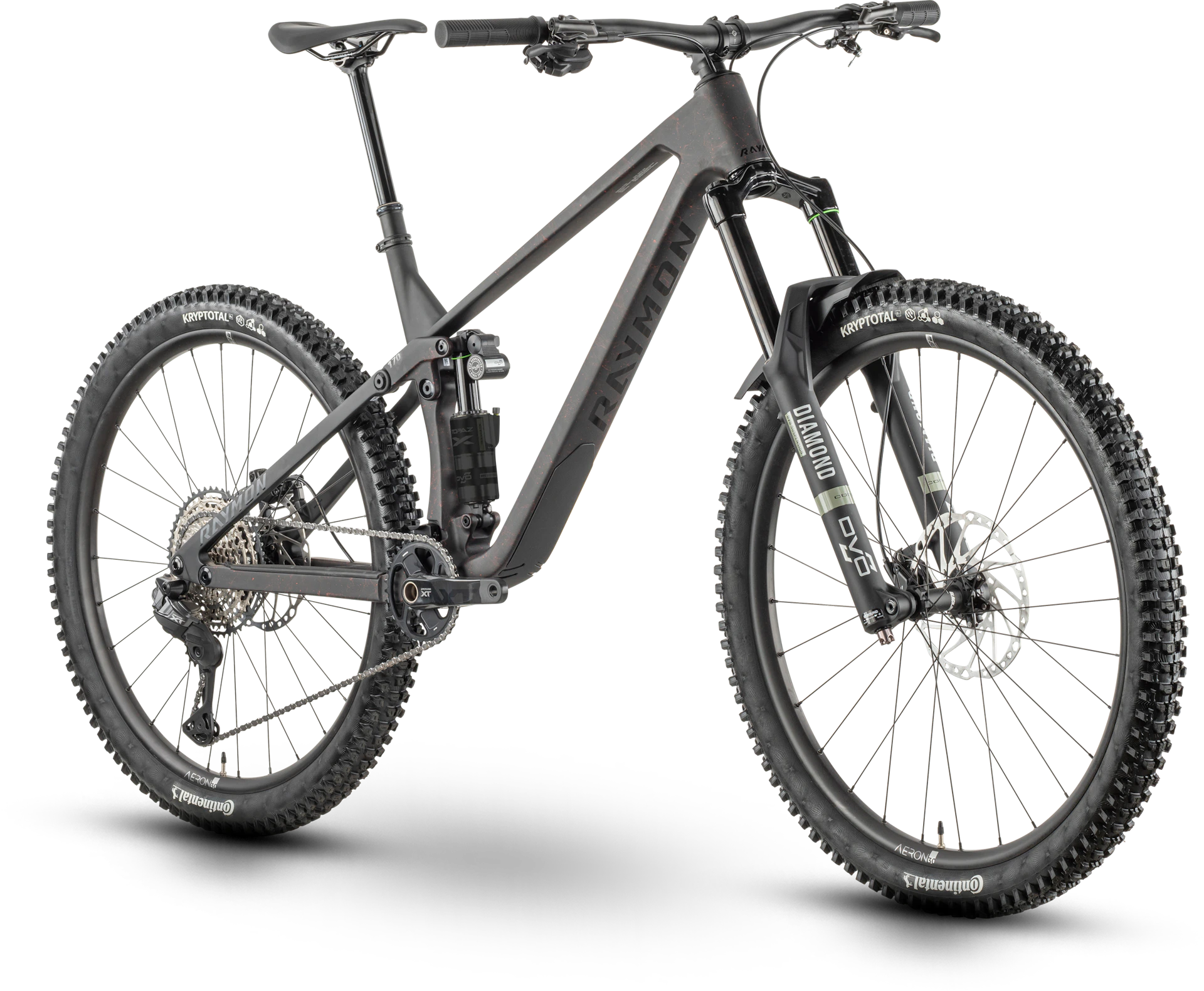 Rokua LT Pro – Black – Front view