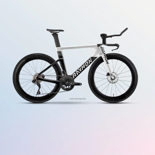 Triathlon Fahrrad lyra in der Seitenansciht