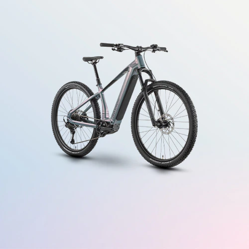 raymon zorq fahrrad in der Seitenansicht